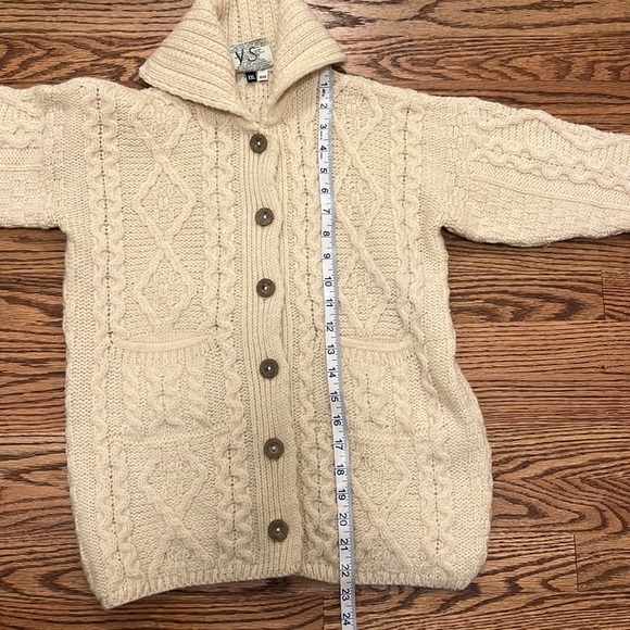 Irish Knit Wool Sweater - Picture 9 of 9